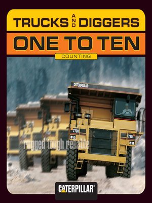 cover image of Trucks and Diggers One to Ten